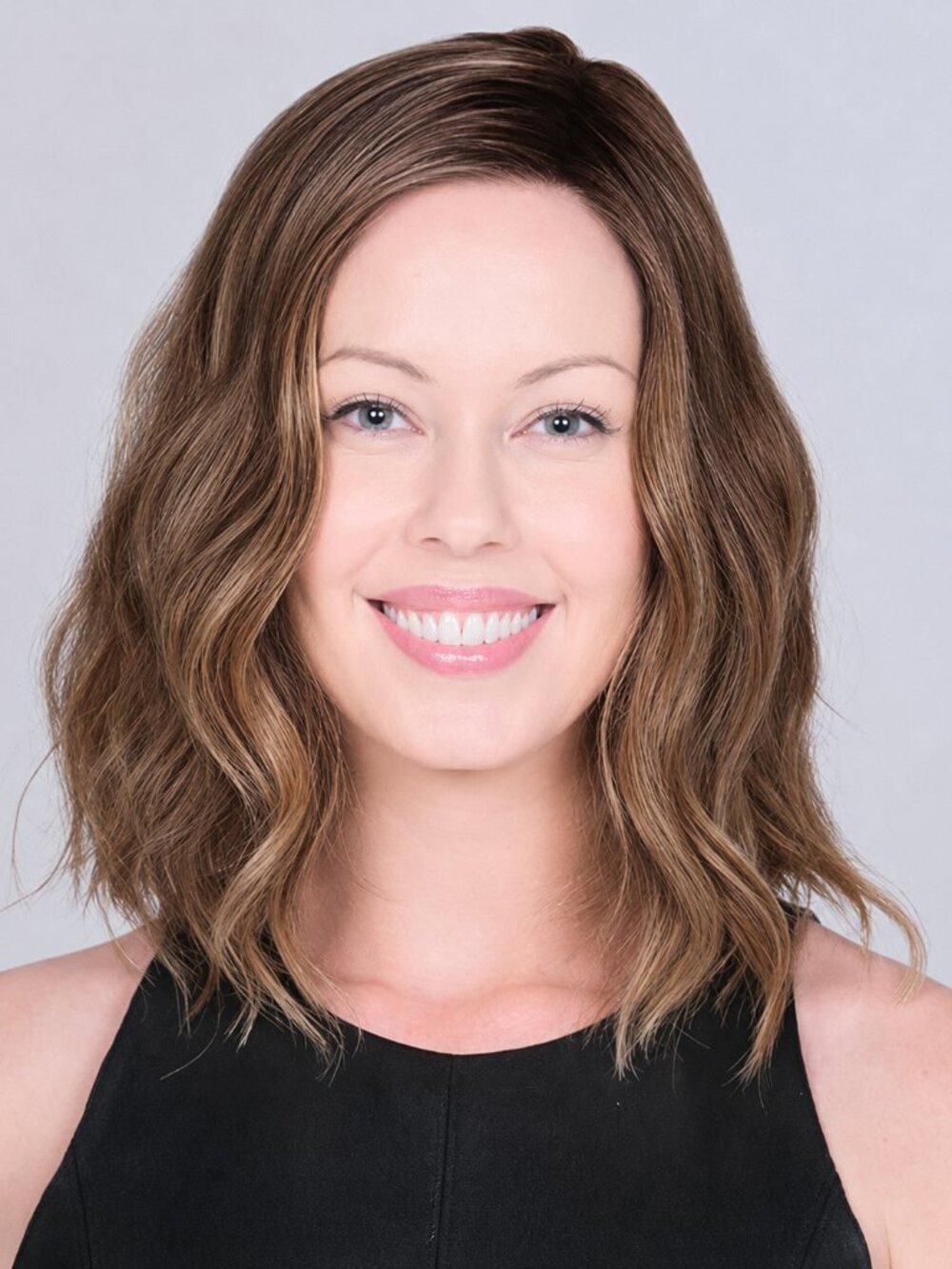 Belle Tress Single Origin Wig – English Toffee Color Heat-Friendly Synthetic